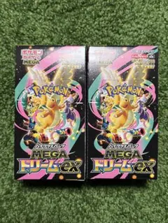 ポケモンカード　MEGAドリームex 2BOX シュリンク無し