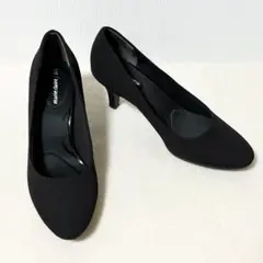 マリクレール パンプス 約7cmヒール ポインテッドトゥパンプス 冠婚葬祭