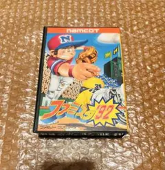 【ファミスタ92・箱・取扱説明書付きセット・Famicom】超美F92