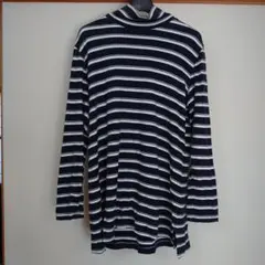 タートルネック ネイビーll