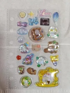 シール帳　おすそわけ　ボンドロ　パールベール　うるちゅる　カプセルなど