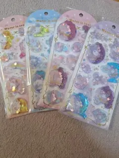 【国内正規品】ウォーターインシール サンリオ 4種コンプリートセット