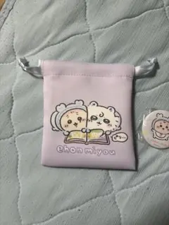 ちいかわベビー　トレーディングミニ巾着　缶バッジ