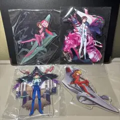 エヴァンゲリオン　アクリルスタンド　まとめ売り　4点