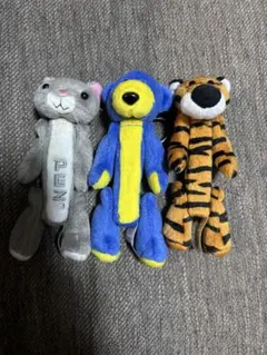 pez ペッツ ぬいぐるみ 猫 熊 虎
