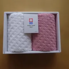 今治タオルセット（ホワイト・ピンク）①