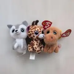 Ty Beanie Boos ぬいぐるみ 3点セットのサムネイル