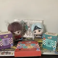 ファミマ一番くじ　BT21 ぬいぐるみ・マグカップ・ポーチセット