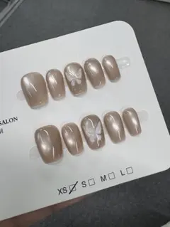 高品質 猫眼ネイルチップ