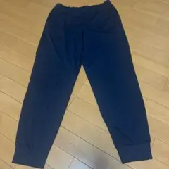 ユニクロ エアリズム　ウルトラストレッチアクティブジョガーパンツ L ネイビー
