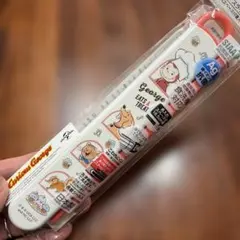 スケーター☆おさるのジョージ箸箱セット