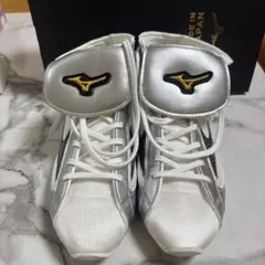 Mizuno ボクシングシューズ 日本製 ホワイト/レッド 21gx230001 - メルカリ