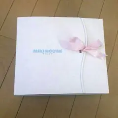 ミキハウス ピンク ポータブルケープ 未使用 箱付き 日本製