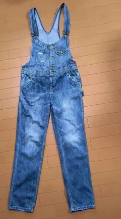 デニムオーバーオール レディースМのサムネイル