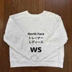 THE NORTH FACE ホワイト トレーナー WS ワンポイント