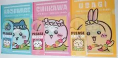 ちいかわ・うさぎ・ハチワレ セブンイレブンコラボ ドアプレート クリアファイルのサムネイル