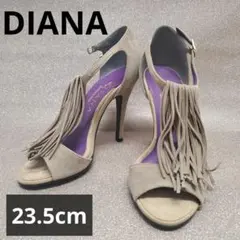 DIANA★23.5cm　フリンジオープントゥミュールのサムネイル