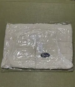 アイボリーキルティングベスト M