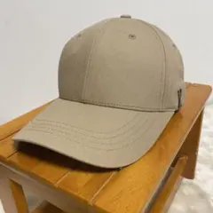 【美品】VARZAR バザール ベージュ シンプルキャップ 調整可能