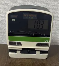 テツオトバンククロック 山手線 目覚し時計 貯金箱 鉄道 電車 レア メルカリ