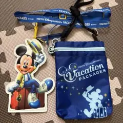 ディズニーバケーションパッケージ　パスケースセット　おまけつき！