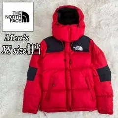 ノースフェイス ダウンジャケット サミットシリーズ レッド メンズ XS相当