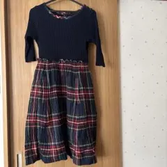 ☆美品☆lovers birthday切り替えチェックワンピース