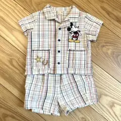 petit main⭐️Disney 開衿シャツセットアップ ミッキー