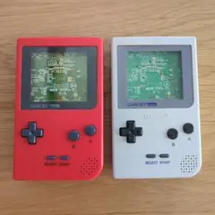 ジャンク品 ゲームボーイポケット 本体 液晶のみ無し ２台