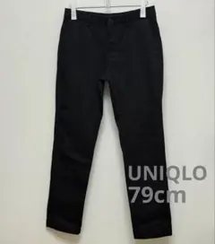 UNIQLO ユニクロ スリムフィットチノ② パンツ Lサイズ ブラック