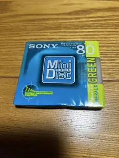 SONY MiniDisc MD 80 EMERALD GREEN ЗРАСК