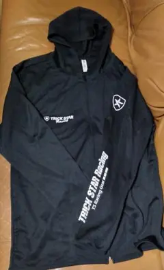 ◎ドライジップパーカー/トリックスターレーシング LLサイズ ブラック