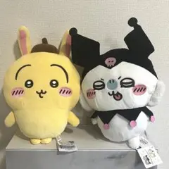新品未使用　ちいかわ×サンリオキャラクターズBIGぬいぐるみ② 2種