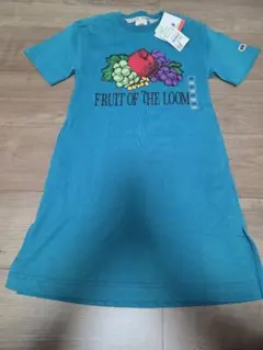 女の子　ライトオン　フルーツオブザルーム　半袖　Tシャツワンピース　105　新品のサムネイル