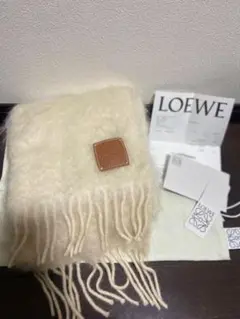 新品　LOEWE ウールマフラー