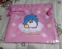 【新品】2025年サンリオキャラクター大賞当りくじ 巾着 タキシードサム