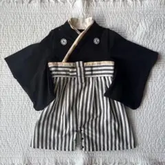 ベビー袴　袴ロンパース　80サイズ　草履ソックス付き