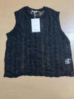 Our legacy BOX SLEEVELESS ブラック 50