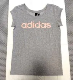 adidas アディダス 半袖Tシャツ グレー トレーニングウェア Sサイズのサムネイル