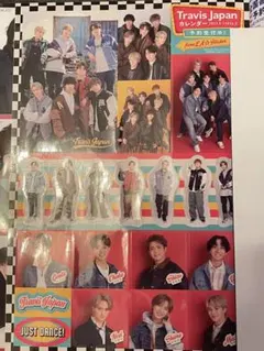 TravisJapan ステッカー・メッセージカード
