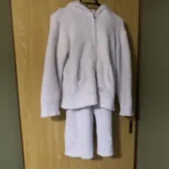 gelato pique フード付きルームウェアライトピンク　セットアップ