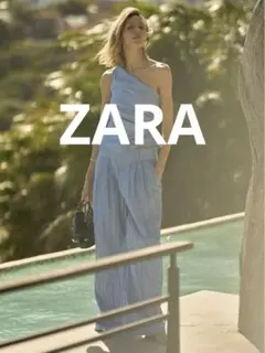 新品 ZW COLLECTION リンクルフィニッシュ ダーツ パンツ