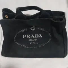 PRADA カナパ トートバッグ M ブラック