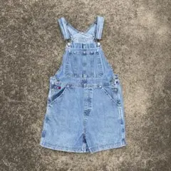 トミーヒルフィガー TOMMY HILFIGER ショートオーバーオール デニム