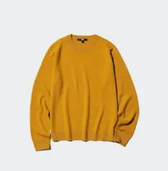 Xmas SALE★ミニ歯磨き粉クリアクリーン付き／ユニクロマスタード　セーター