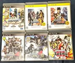 戦国BASARA PS3 ゲームソフト 6点セット