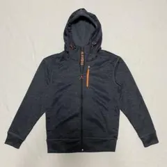 TULTEX ジップパーカー パーカー　M チャコール　グレー　アウトドア