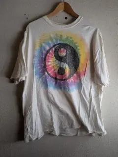 00s グッドレギュラー　DOM 陰陽　太鳳　タオ　2xl tシャツ ベージュ