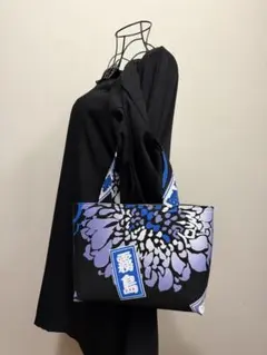 大相撲 朝乃山 高砂部屋 相撲 浴衣 反物 和柄 粗布 まあるいトート