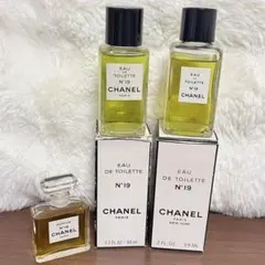 ② CHANEL N°19 Eau de Toilette セット　まとめ